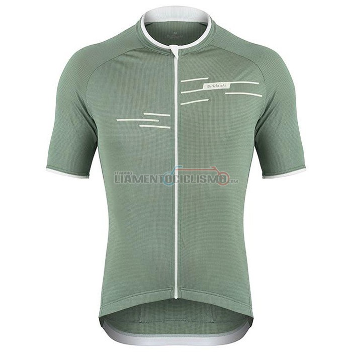 Abbigliamento Ciclismo De Marchi Manica Corta 2020 Chiaro Verde